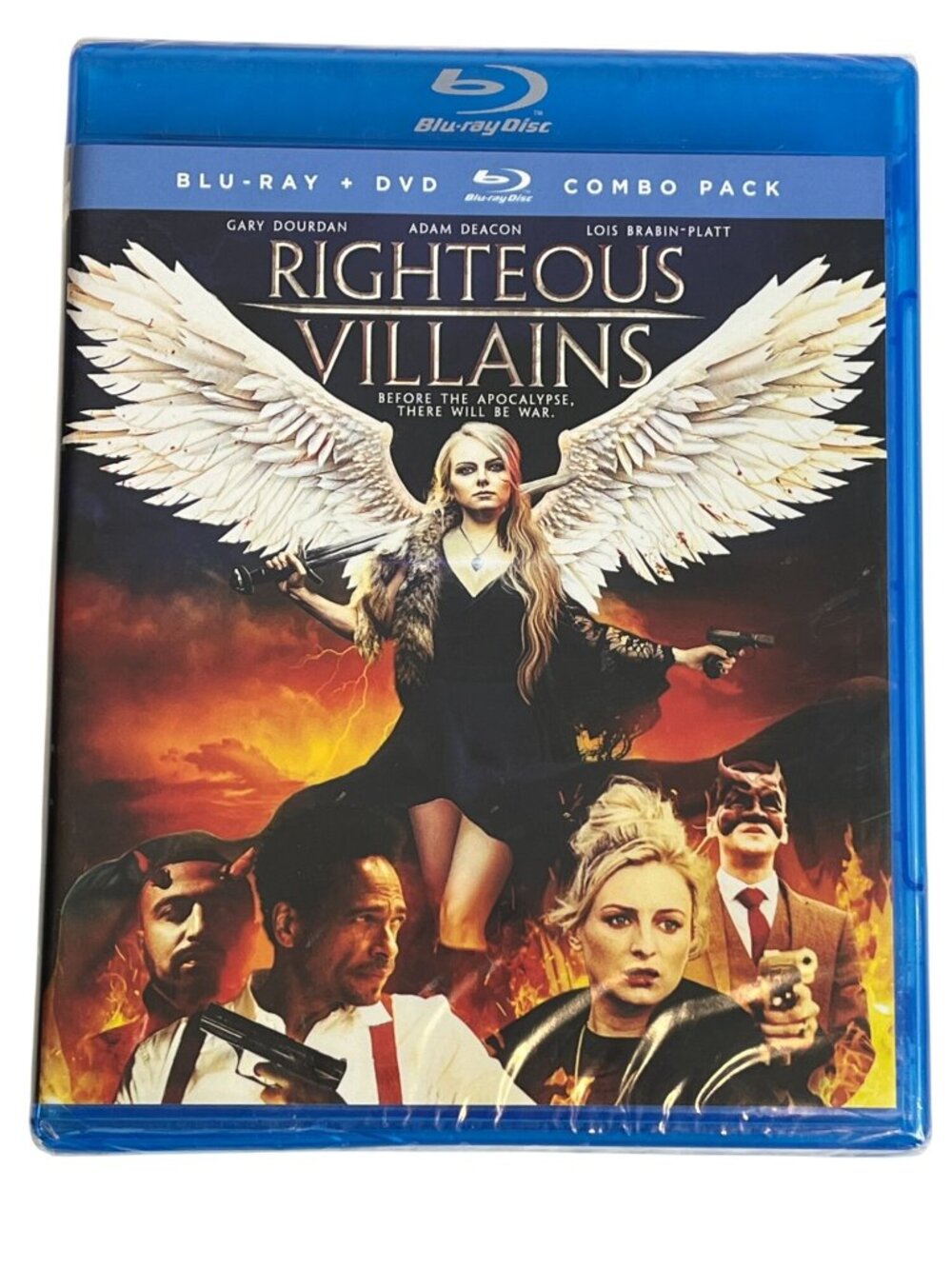 Righteous Villains Blu ray DVD Combo Horror Thriller Movie Brand New